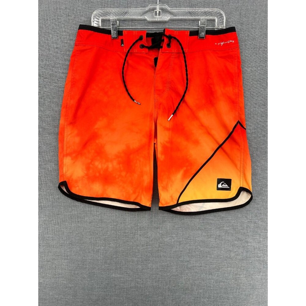 Quiksilver New Wave Board Shorts Mens 32 7" Beach Swim Trunks